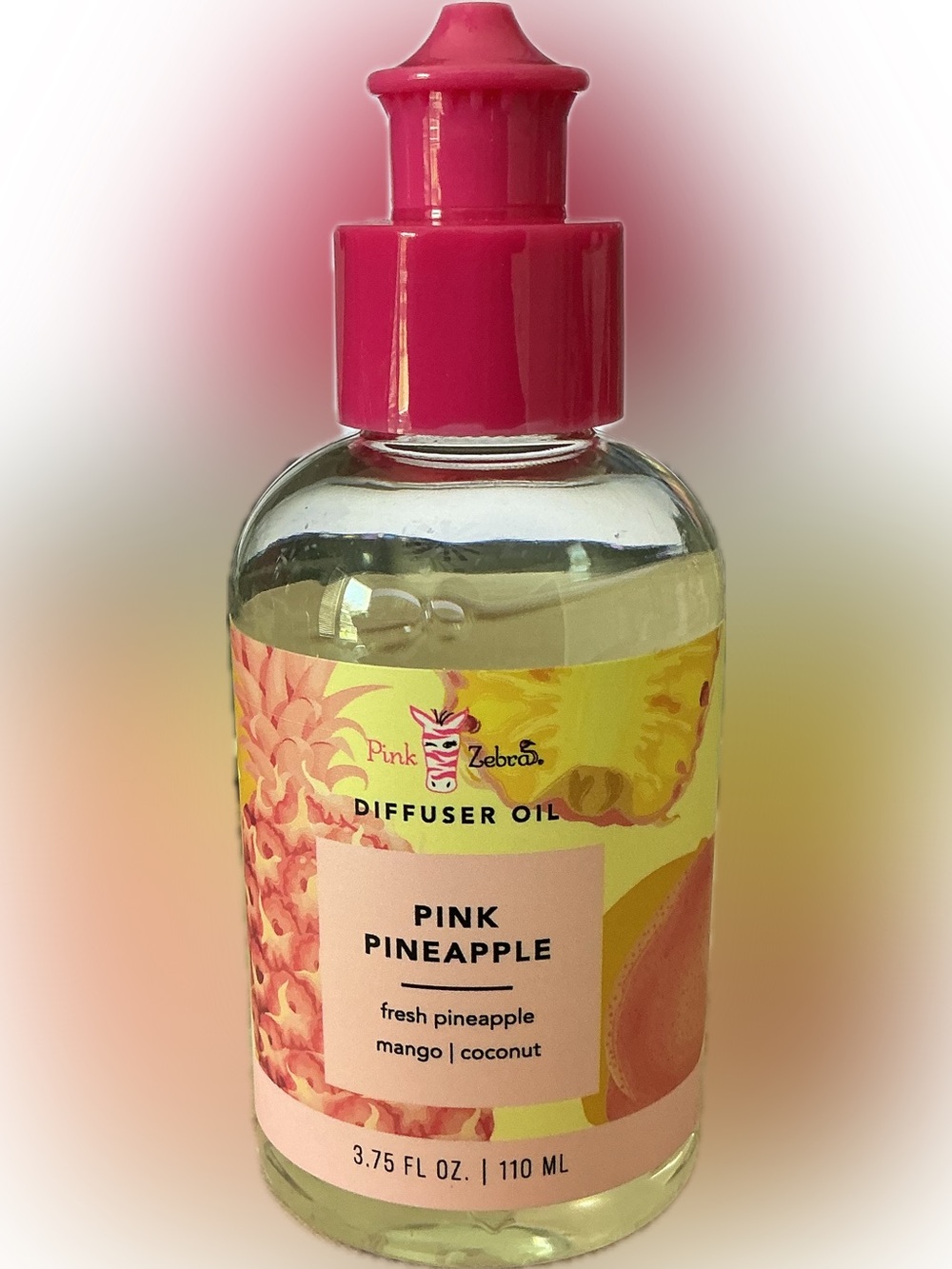 Pink Pineapple Pink Zebra Diffuser Oil